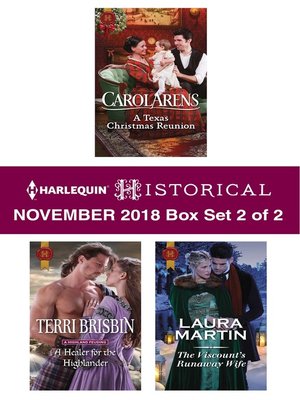 cover image of Harlequin Historical November 2018--Box Set 2 of 2